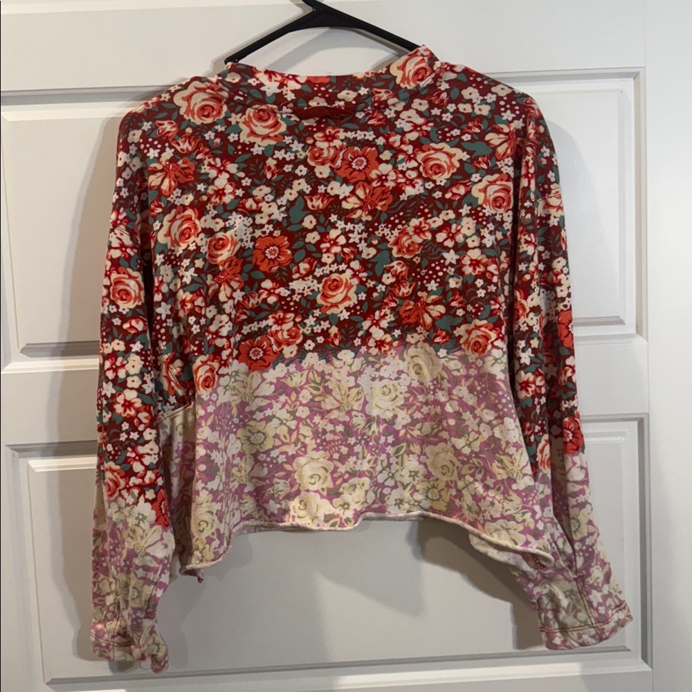Free People Movement Inspire Floral Printed Layer XS - Picture 8 of 8